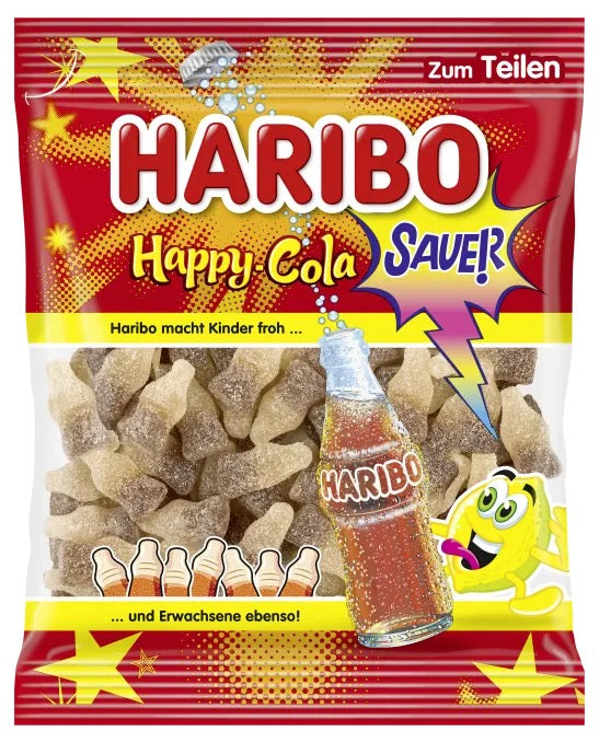 Haribo Happy-Cola sauer 175g