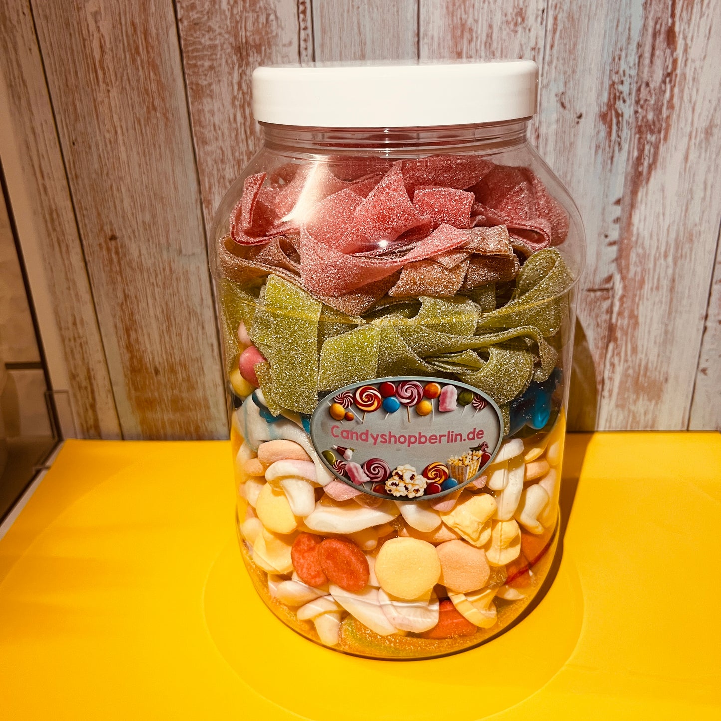 Weekend Hammer 1,8 kg Fruchtgummi Mix im Bonbonglas