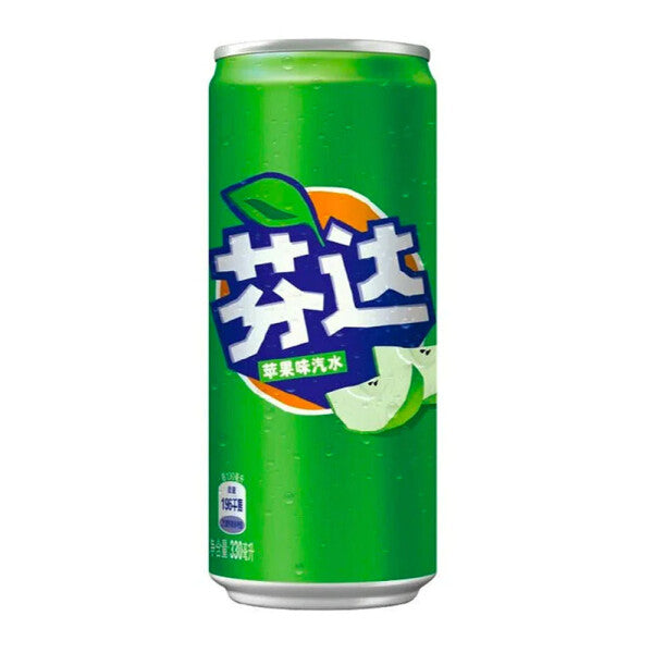 Fanta Green Apple China 330ml Mhd 11.25