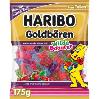 Haribo Goldbären Wilde Bääären 175g