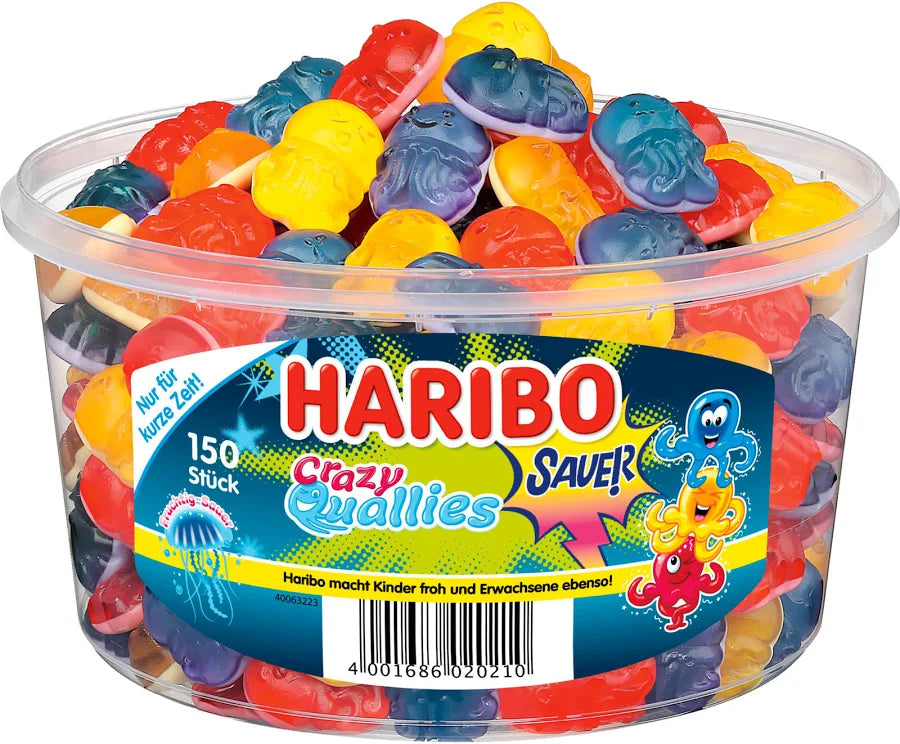 Haribo Crazy Quallies Sauer 200g