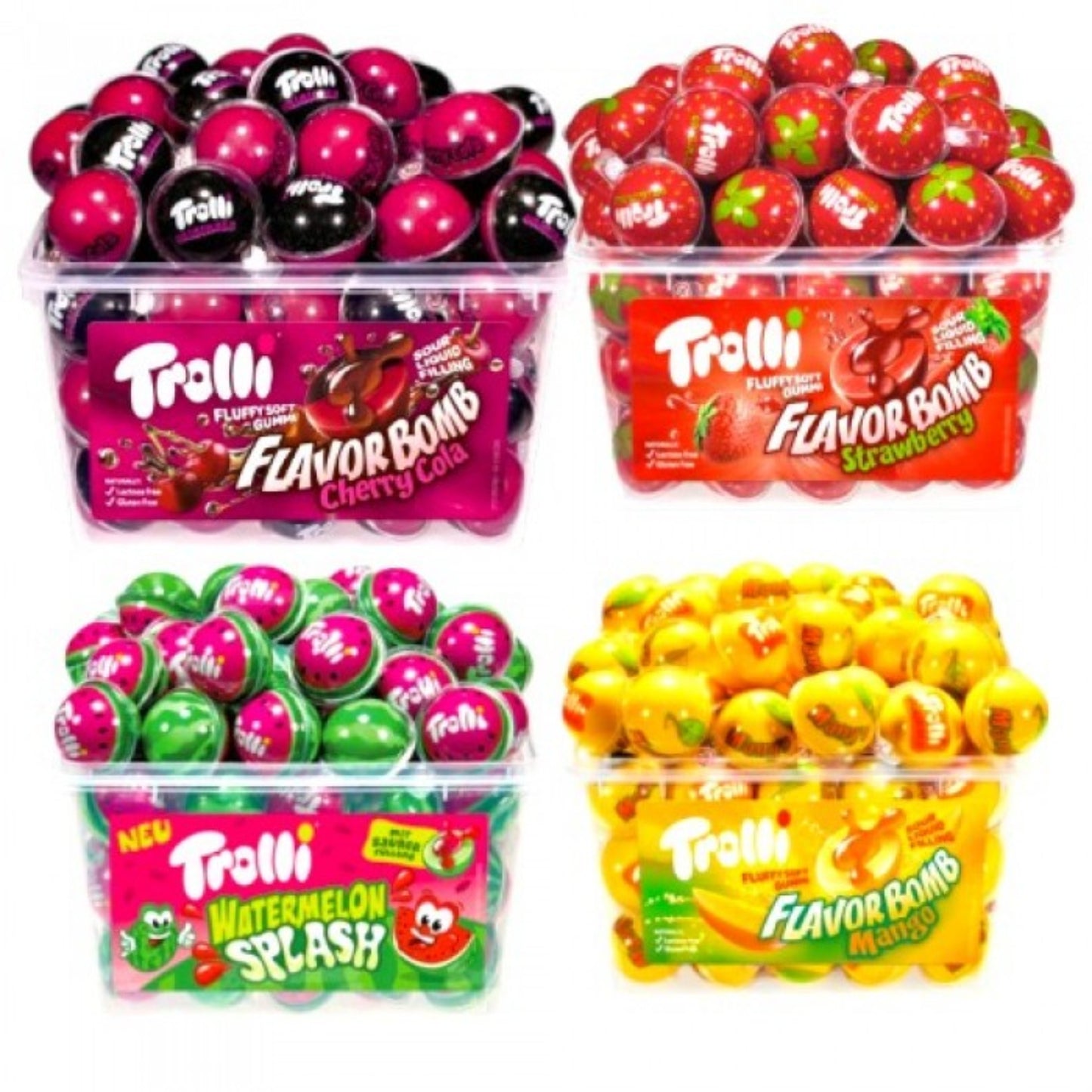 Trolli Flavor Bomb Bottle 24stück