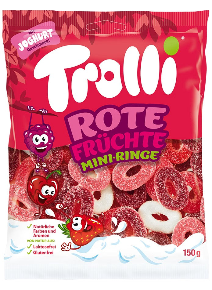 Trolli Rote Früchte Ringe 150g