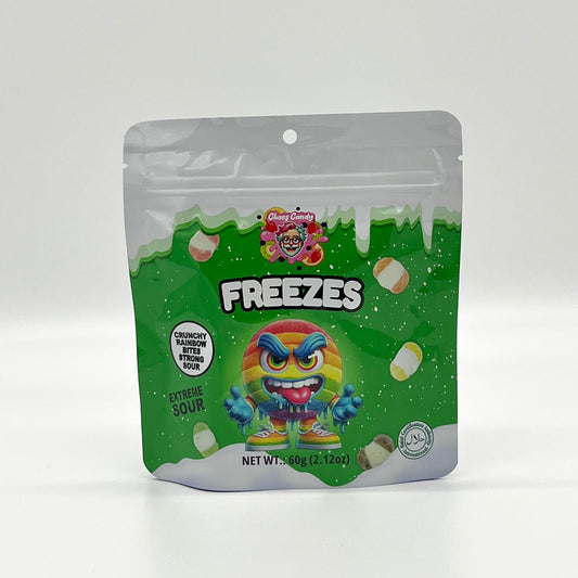 Freezes Crunchy Rainbow Bites Strong Sour 60g