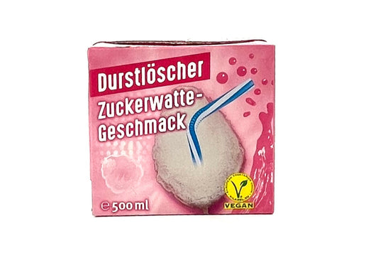 Durstlöscher Zuckerwatte Geschmack 500 ml