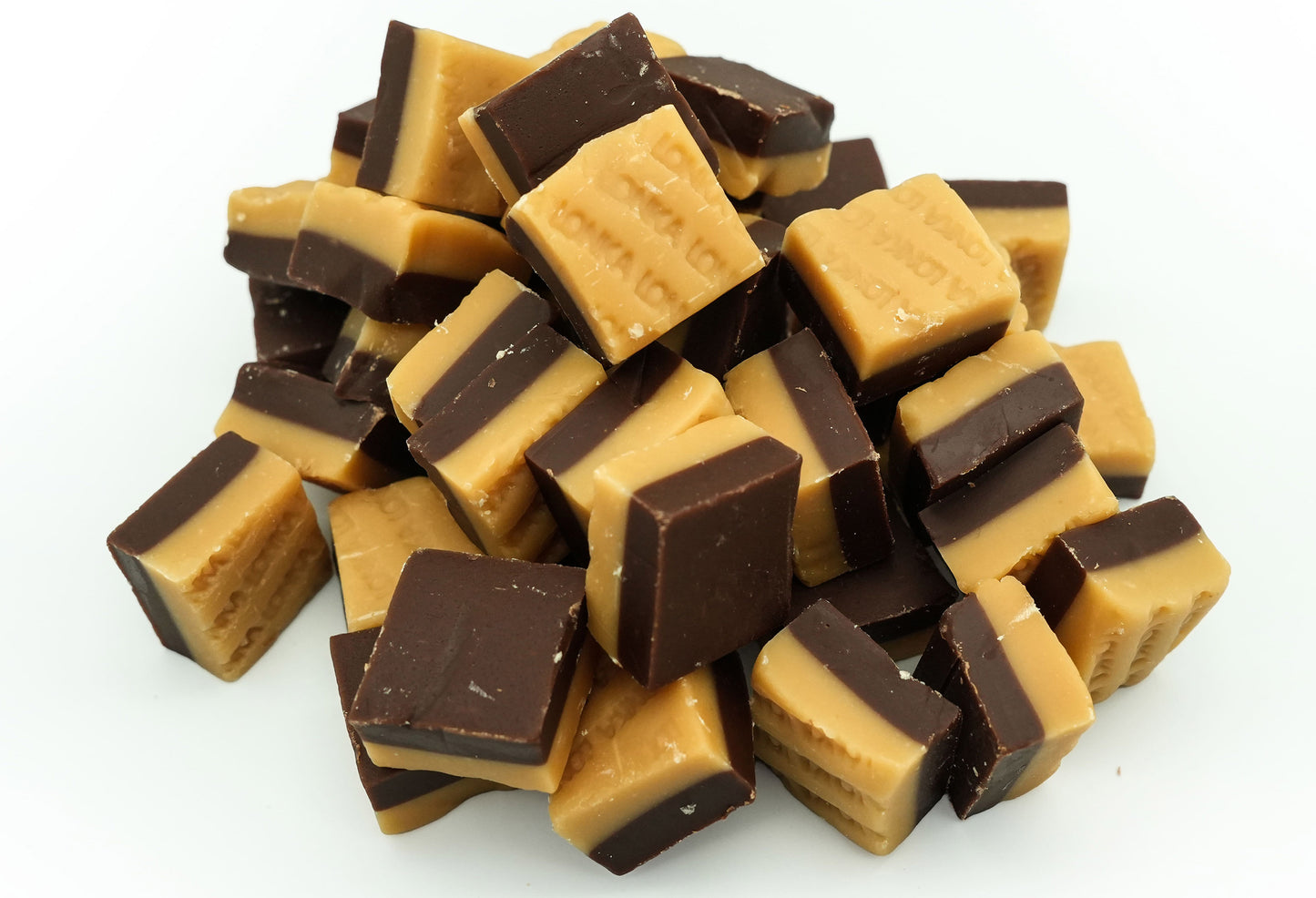 DUO FUDGE Vanille-Schokolade 100g