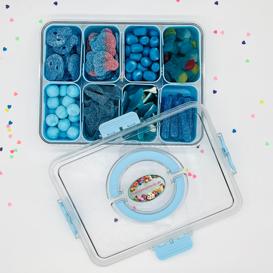 Blaue Party-Box (8er)