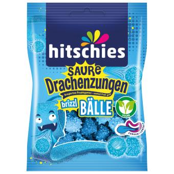 Saure Drachenzungen brizzl Bälle blau 100g
