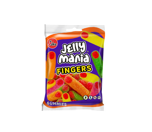 Jake Jelly Mania  sauren Fingers 100g