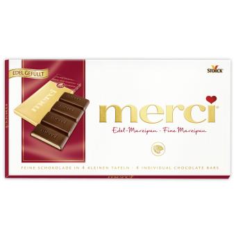 merci Tafelschokolade Edel-Marzipan 112g