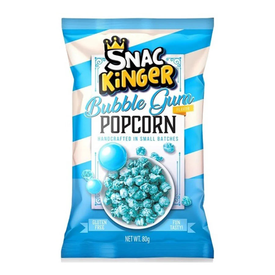 Snac Kinger Bubble Gum Popcorn 80g