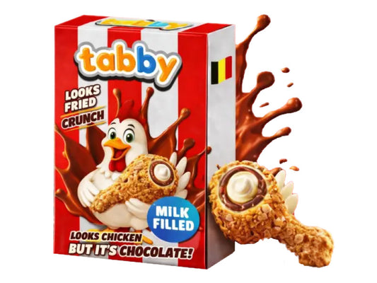 Tabby Milk Cream Filled Chicken Chocolate 50 g